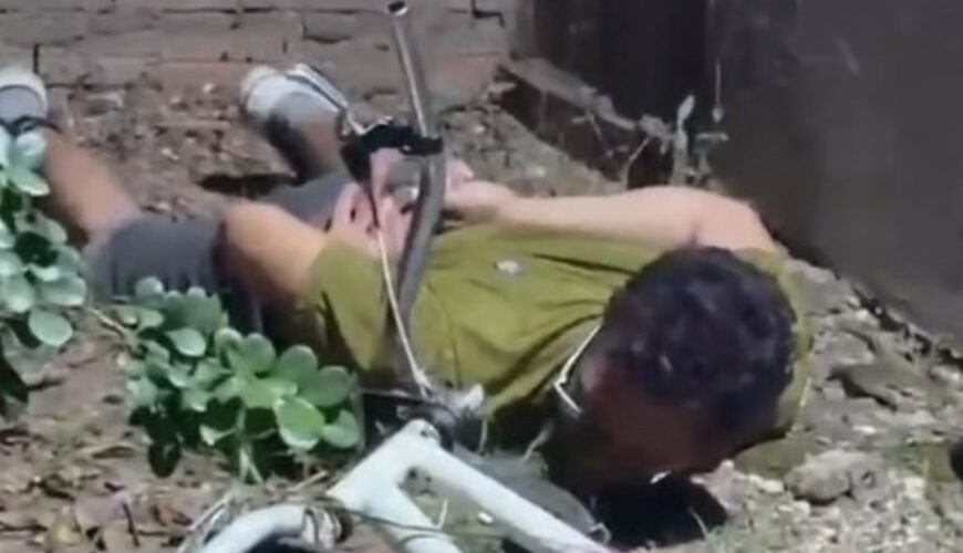 Tarado é flagrado se masturbando observando crianças na janela de casa e acaba detido em MT