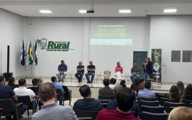 CAR Digital 2.0 ganha reforço em Lucas do Rio Verde com mutirão da Sema e lançamento do Lucas Legal 2.0