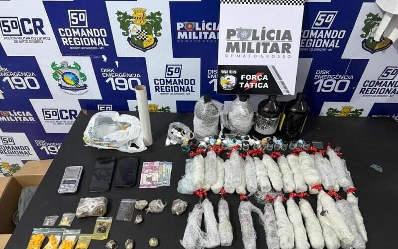 Força Tática desarticula laboratório de drogas sintéticas e detém quadrilha por tráfico