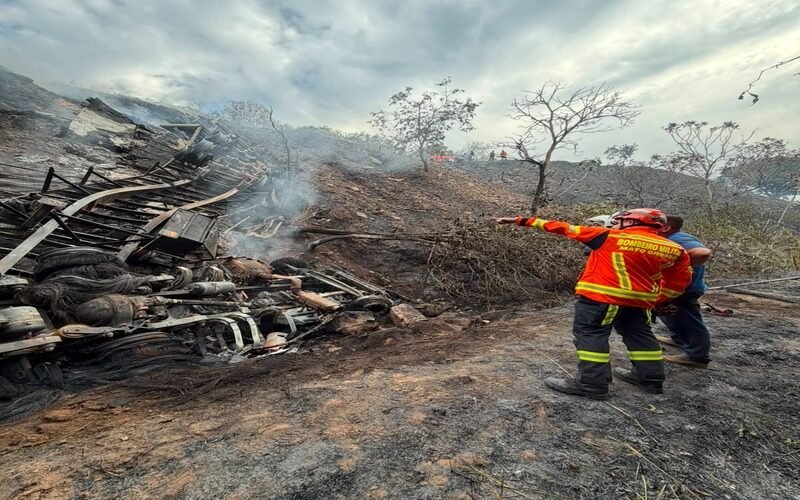 Politec identifica motorista carbonizado após grave acidente na Serra do Mangaval