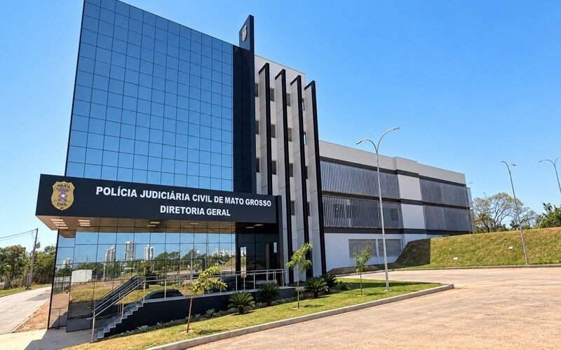 Construção de nova sede da Polícia Civil de Mato Grosso entra na reta final