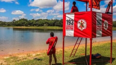 Bombeiros alertam para riscos de afogamentos durante feriado prolongado
